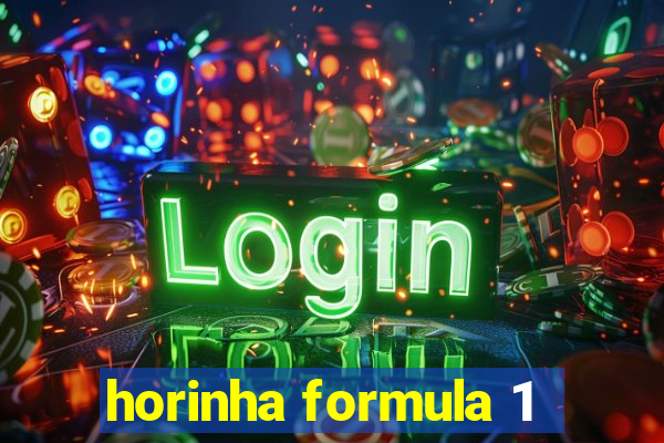 horinha formula 1